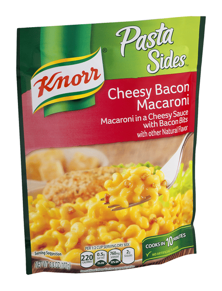 macaroni様 Knorr Pasta Sides Cheesy Bacon Macaroni | Hy-Vee Aisles