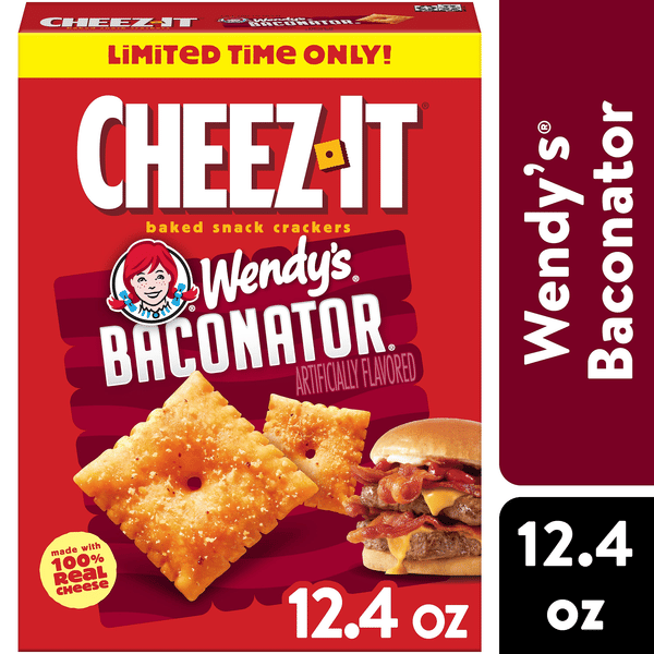Cheez-It Baked Snack Crackers Wendy's Baconator | Hy-Vee