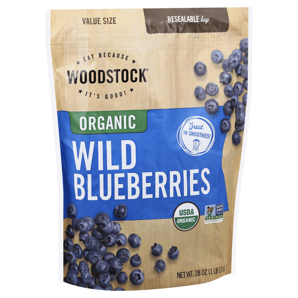 Woodstock Organic Value Size Wild Blueberries 28 oz | Hy-Vee Aisles ...
