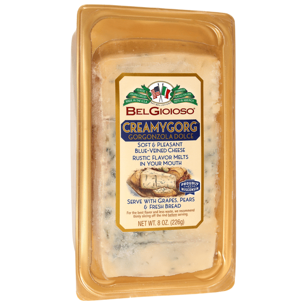 cheeseオーダーページ BelGioioso Cheese, Gorgonzola Dolce, Creamygorg | Hy-Vee