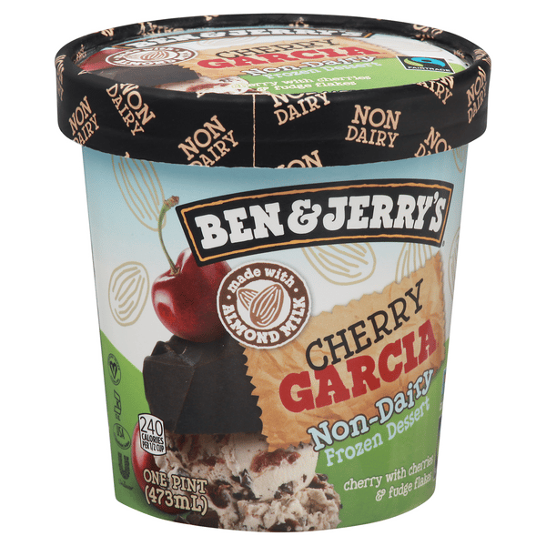 Ben & Jerry's Non-Dairy Frozen Dessert Cherry Garcia Ice