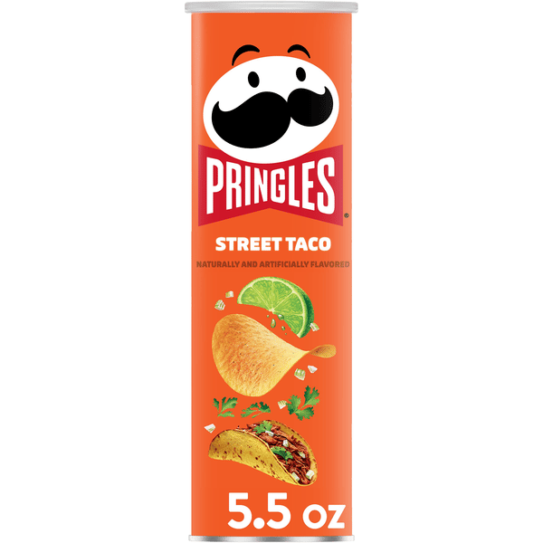 トップス pringle Pringles Potato Crisps Chips, Street Taco | Hy-Vee Aisles
