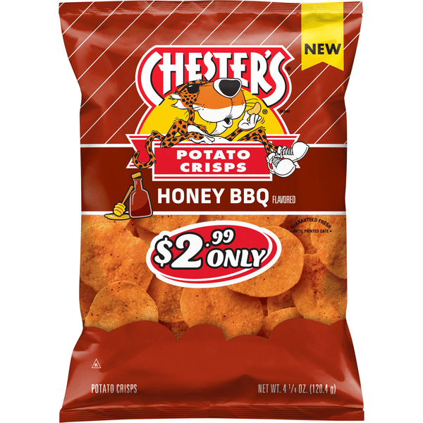 Chester's Potato Crisps Honey BBQ | Hy-Vee Aisles Online