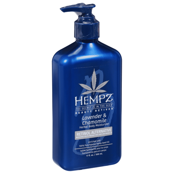 Hempz Herbal Body Moisturizer, Lavender & Chamomile, Retinol