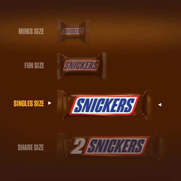 candysaeページ SNICKERS Christmas Minis Size Chocolate Candy Cane Tube
