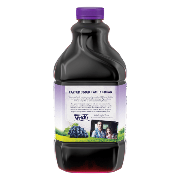 Welch's 100% Grape Juice with Fiber, Concord Grape Hy-Vee Aisles