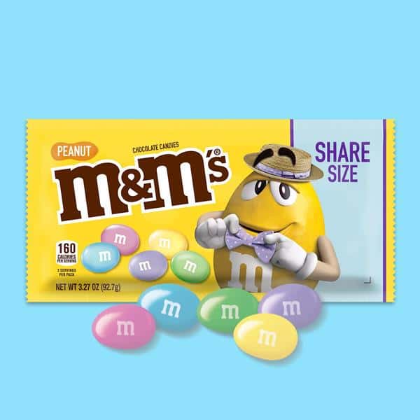M&M'S Peanut Pastel Easter Chocolate Candy, 3.27 oz | Hy-Vee