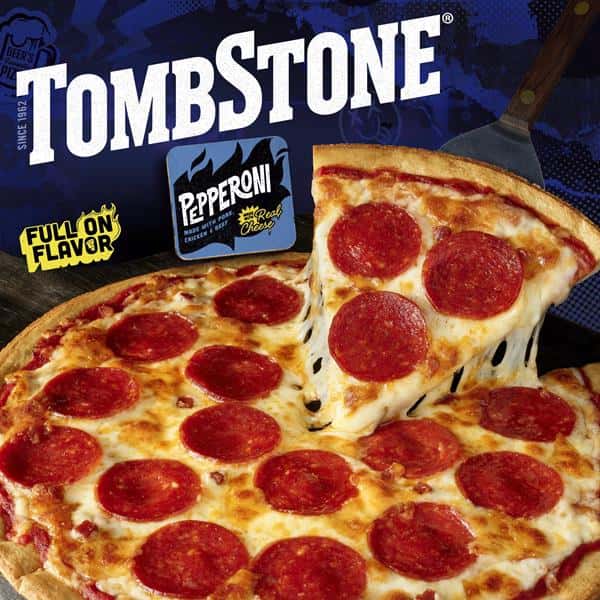 Tombstone Original Crust Pizza, Frozen Pepperoni Pizza | Hy