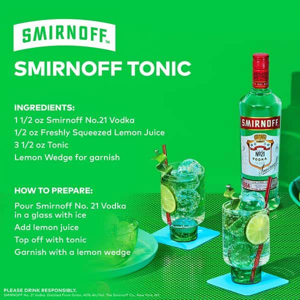 Smirnoff Smirnoff Vodka 100ml (80 Proof) - Delivered In As Fast As 15