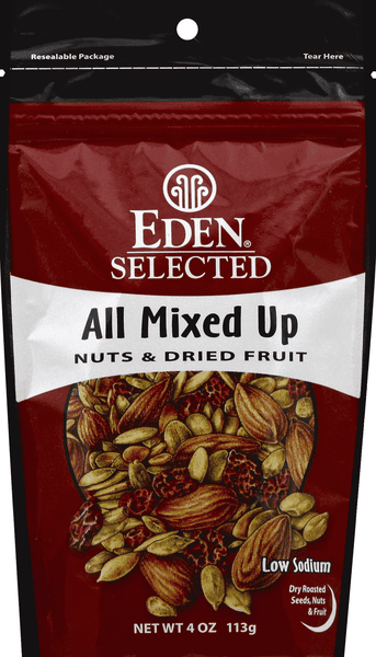 Eden Selected All Mixed Up Nuts & Dried Fruit Trail Mix | Hy