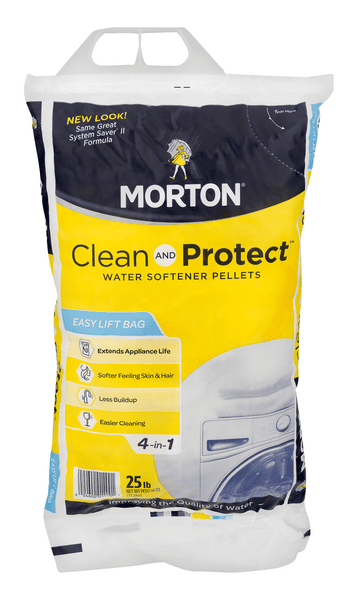 3 Packs Of Clean And Protect Water Softener Salt Pellet, 40lb Bags