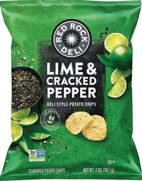 Red Rock Deli Lime & Cracked Pepper Potato Chips | Hy-Vee