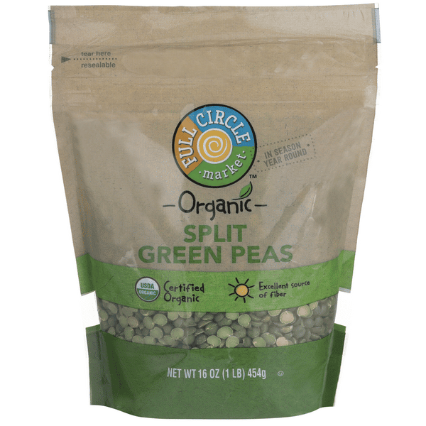 Full Circle Organic Split Green Peas | Hy-Vee Aisles Online