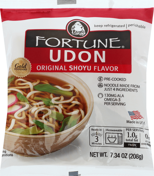Fortune Udon, Original Flavor Fresh Cooked Noodles | Hy-Vee