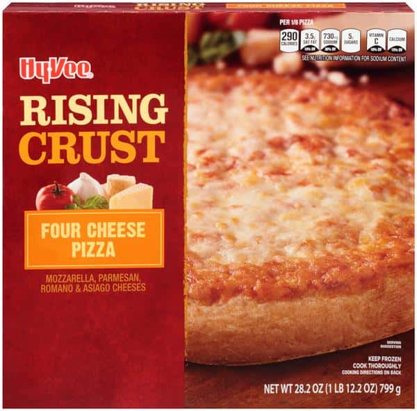 Hy-Vee Rising Crust Four Cheese Pizza | Hy-Vee Aisles Online