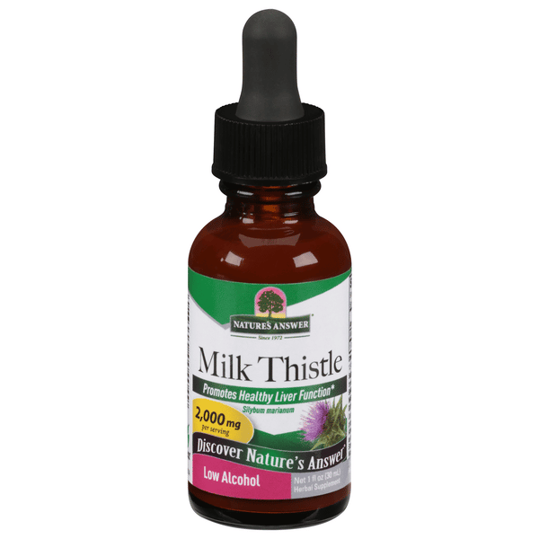 Nature's Answer Milk Thistle, 2000 Mg | Hy-Vee Aisles Online
