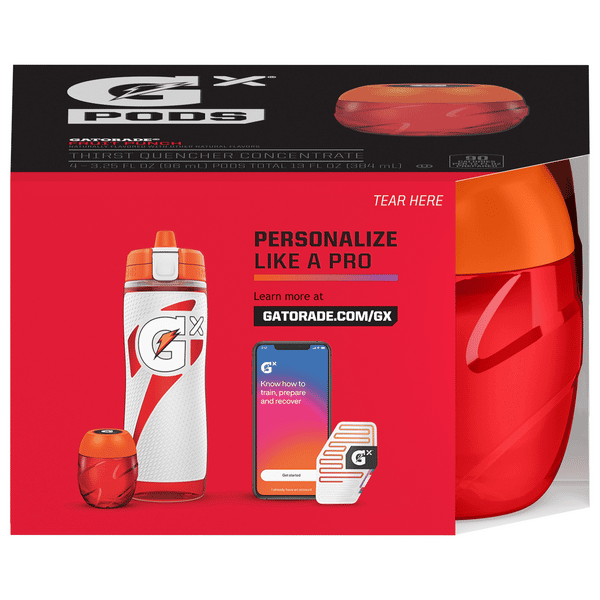 Gatorade GX Pods, Fruit Punch, 4-3.25 fl oz | Hy-Vee Aisles