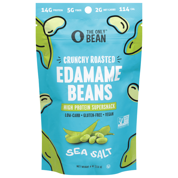 The Only Bean High Protein Supersnack Crunchy Roasted Sea
