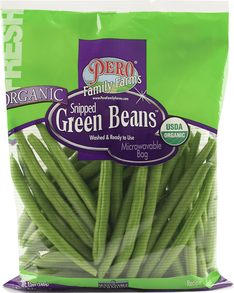 Pero Family Farms Organic Snipped Green Beans | Hy-Vee