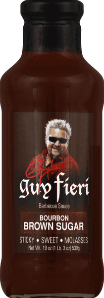 Guy Fieri Bourbon Brown Sugar Sweet Sticky Barbeque Sauce Hy