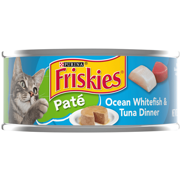 Ocean Whitefish Friskies Canned Cat Food Nutritional Information