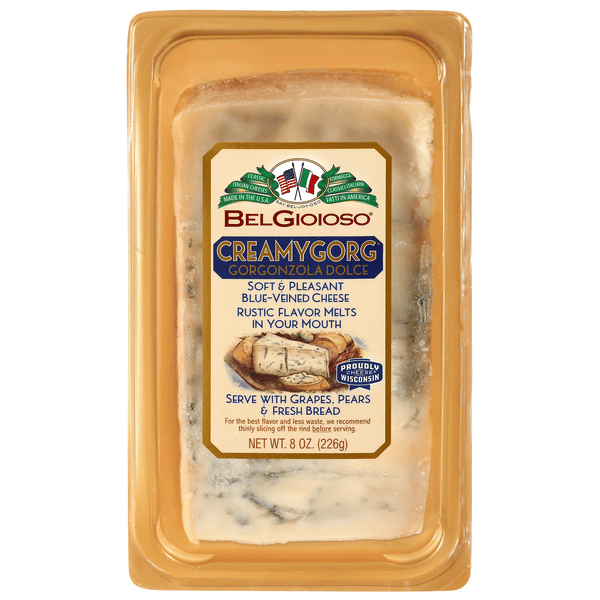 cheeseオーダーページ BelGioioso Cheese, Gorgonzola Dolce, Creamygorg | Hy-Vee