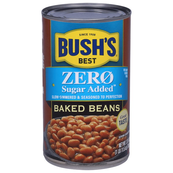 Bush's Best Baked Beans, Zero Sugar Added | Hy-Vee Aisles