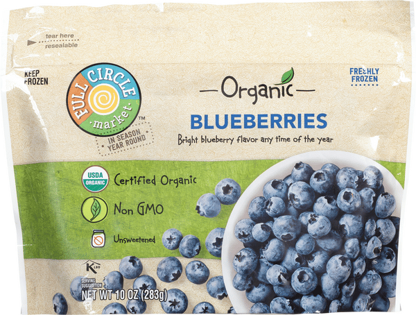 Full Circle Organic Blueberries | Hy-Vee Aisles Online Grocery Shopping
