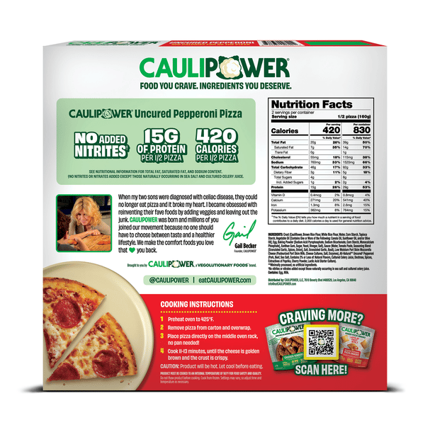 CAULIPOWER All Natural Uncured Pepperoni Pizza | Hy-Vee