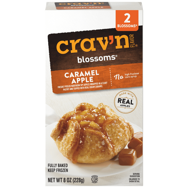 Crav'n Flavor Blossoms, Caramel Apple 2 Count | Hy-Vee