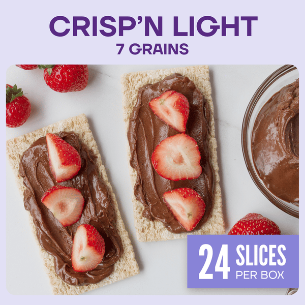 トリートメント flour Wasa Crisp'N Light 7 Grains Crispbread, Crackers, Non-Gmo