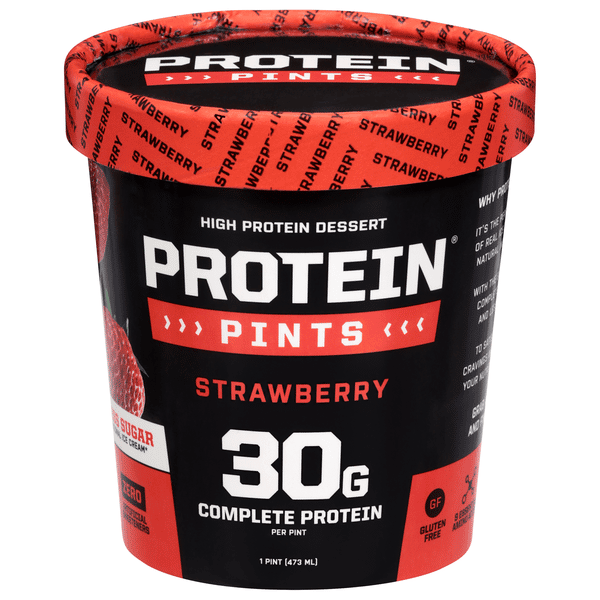 Protein Pints Strawberry High Protein Dessert | Hy-Vee Aisles Online ...