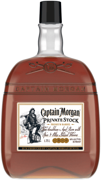 Captain Morgan Private Stock Rum, 80 Proof | Hy-Vee Aisles