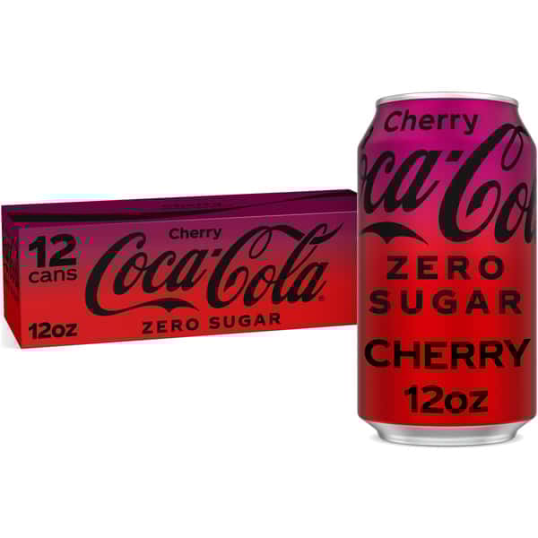 Coca-Cola Cherry Zero Sugar 12 Pack | Hy-Vee Aisles Online
