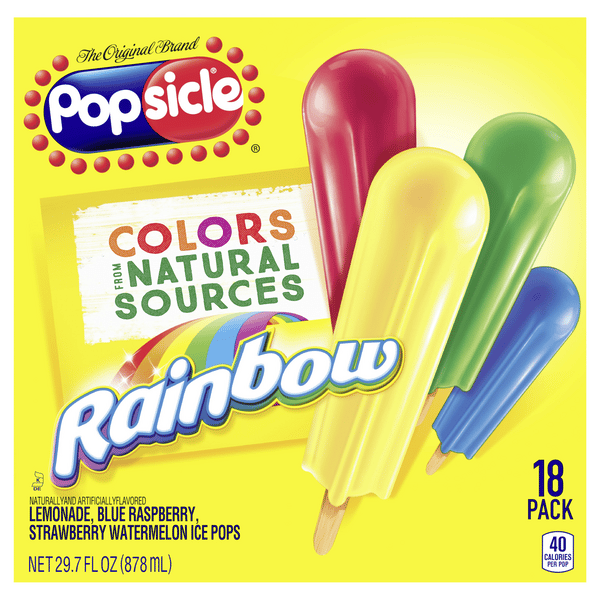 Watermelon Blue Raspberry Popsicle Popsicle Ice Pops, Rainbow, Lemonade, Blue Raspberry, Strawberry ...