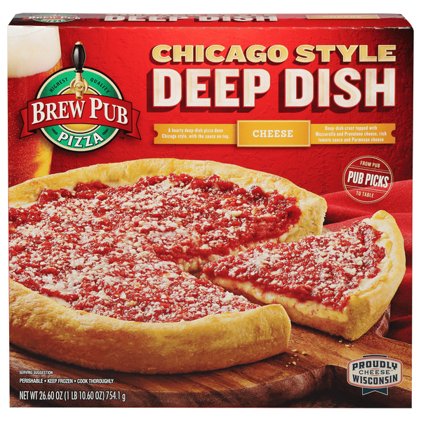 Brew Pub Chicago Style Deep Dish Cheese Pizza | Hy-Vee
