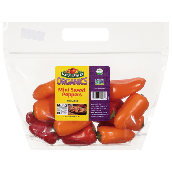 Nature Sweet Mini Sweet Peppers (680g / 24 oz) main image 0