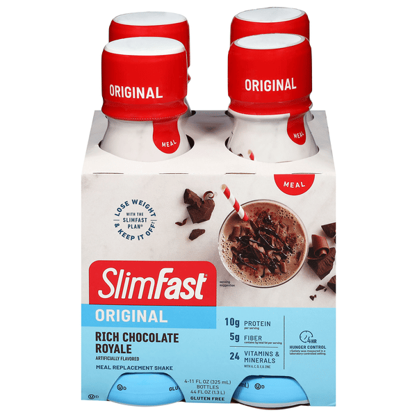 SlimFast RTD Rich Chocolate Royale Meal Replacement Shakes