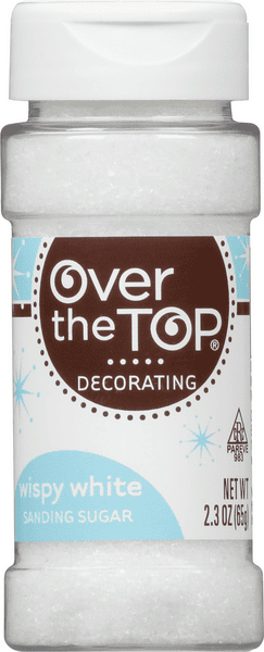 Over The Top Wispy White Sanding Sugar | Hy-Vee Aisles