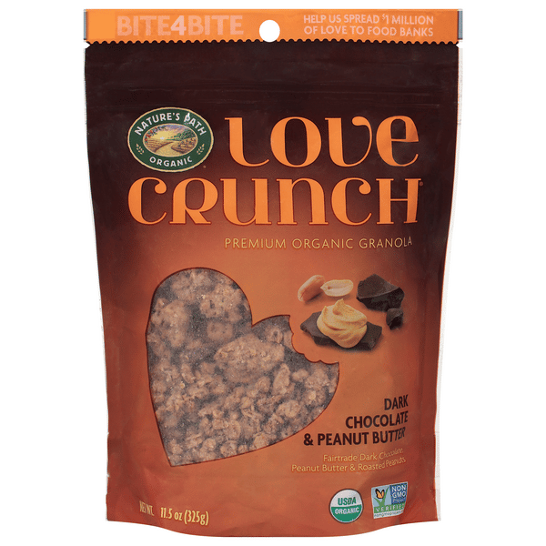 Nature's Path Organic, Love Crunch, Dark Chocolate & Peanut