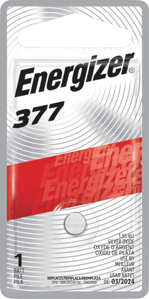 Energizer 377 Silver Oxide Button Battery | Hy-Vee Aisles