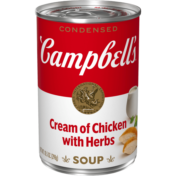 Campbell's Cream of Chicken with Herbs Condensed Soup | Hy