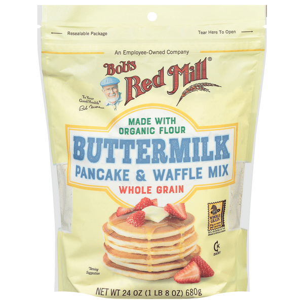 Bob's Red Mill Organic Buttermilk Pancake & Waffle Mix | Hy