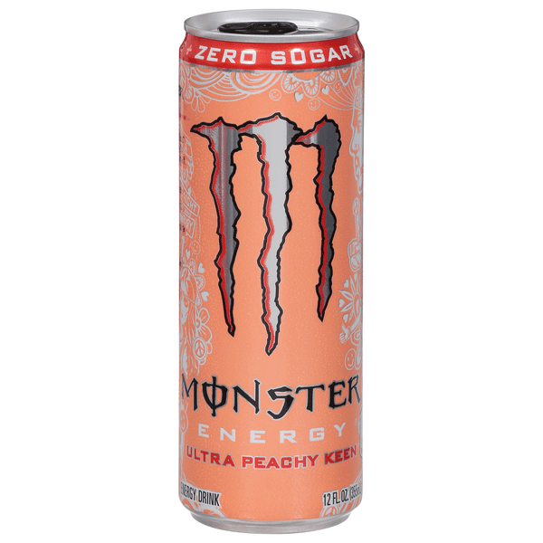 Monster Energy Drink, Ultra Peachy Keen, Zero Sugar | Hy-Vee
