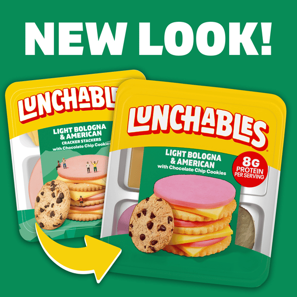 Lunchables Light Bologna & American Cheese Cracker Stackers