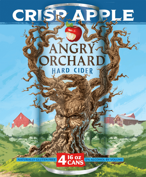 Angry Orchard Crisp Apple Hard Cider, Spiked 4pk | Hy-Vee